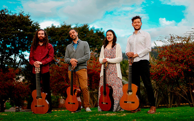 Atemporánea (Colombia), cuarteto de guitarras