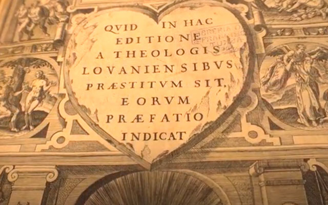 Página de la Biblia Sacra de Amberes