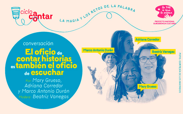 El oficio de contar historias es también el oficio de escuchar