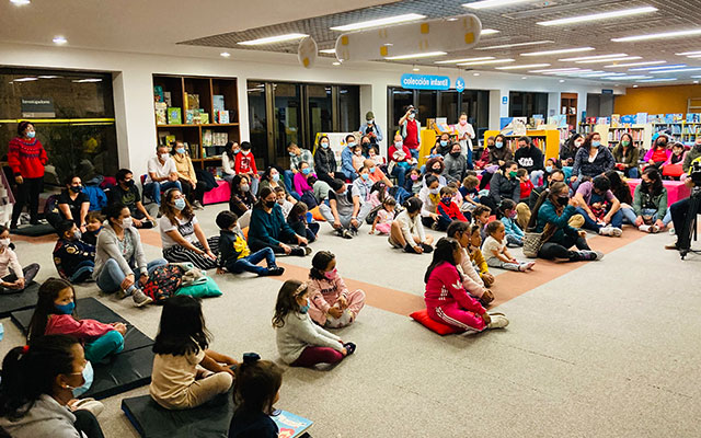 Cantos y cuentos del retorno en la BLAA