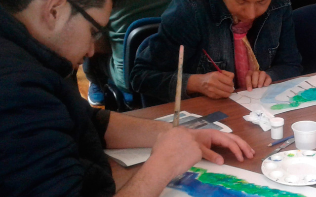 Dibujo y acuarela