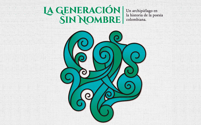 Logo de la Generación sin nombre, un archipiélago en la historia de la poesía colombiana