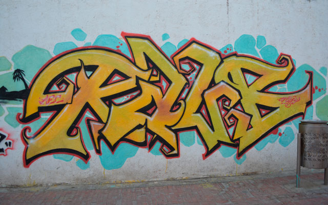 Grafiti en Santa Marta