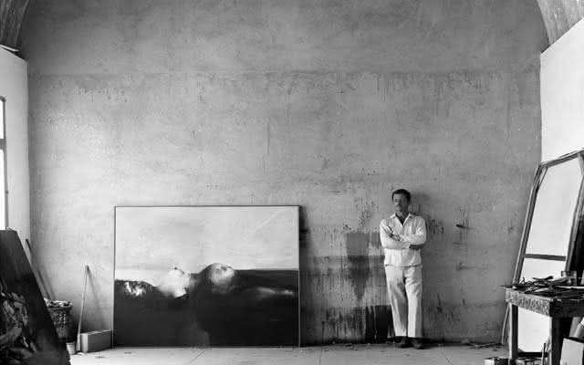 Fotografía de Alejandro Obregón, por Hernán Díaz 