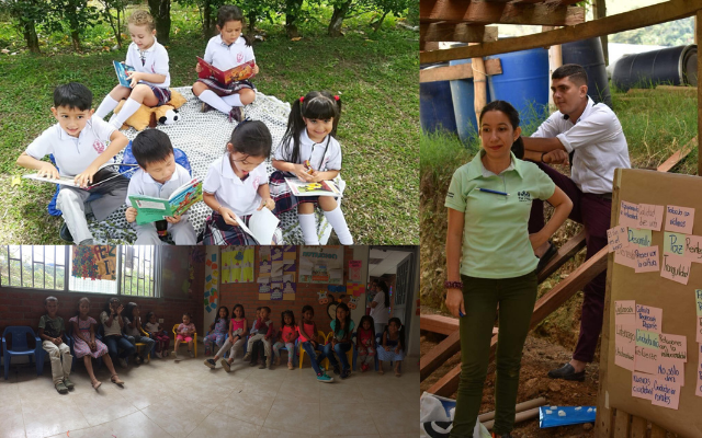 Mónica, mediadora de La paz se toma la palabra