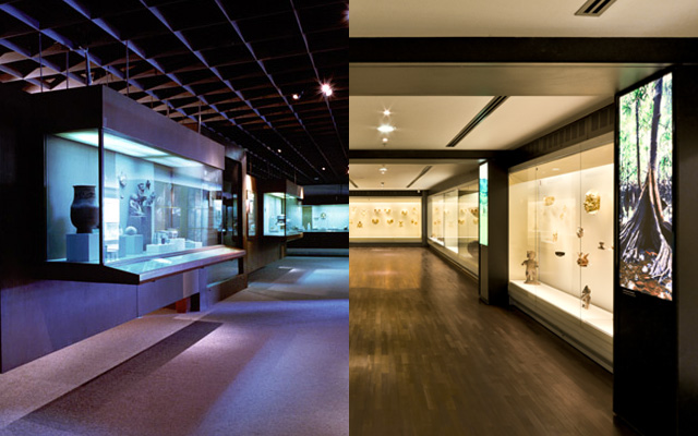 Transformaciones arquitectónicas del Museo del Oro (1968 y 2008)