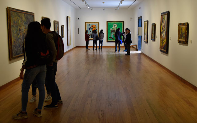 Visitantes del Museo Botero