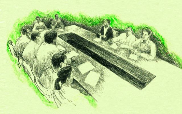 Señas para la paz: negociación