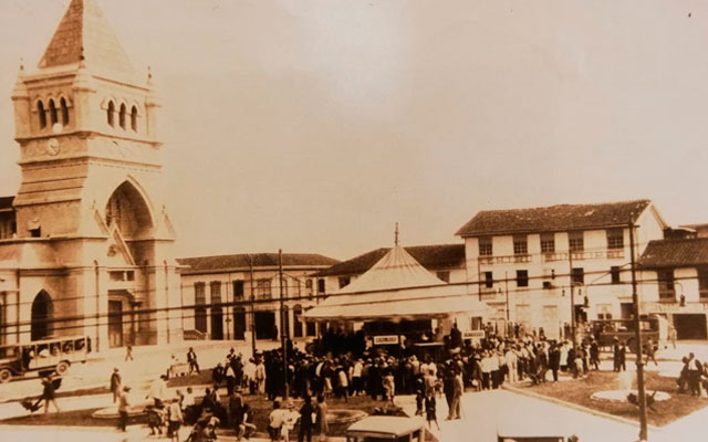 Plaza de Bolivar de Armenia, 1925