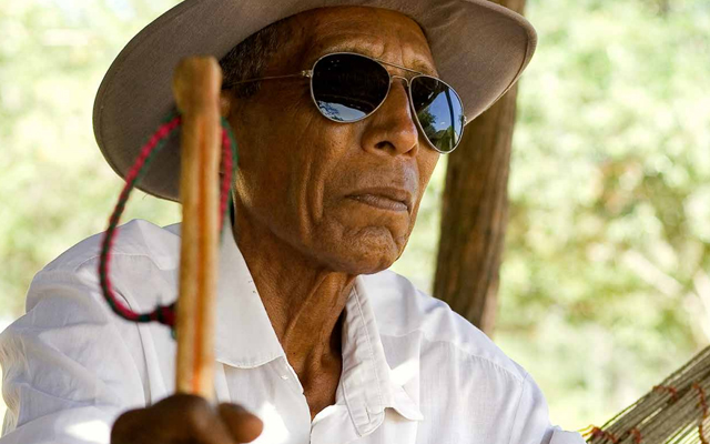 Pütchipü’ü Nelson Bonivento en la ranchería Arruain, Media Guajira, 2008. Foto Humberto Penareti
