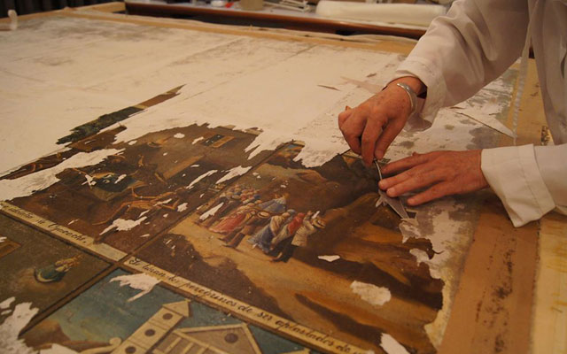Restauración y conservación de obras de arte