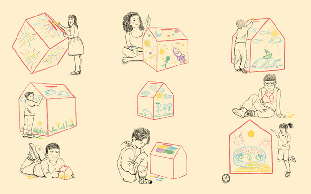 Ilustración de taller del ahorro