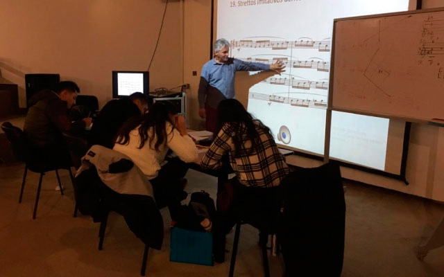 Taller de composición con Jorge Pinzón, Colombia se Compone 2019.