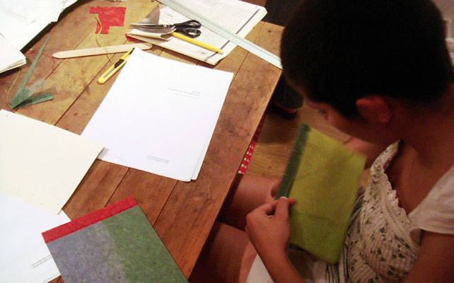 Taller de encuadernación japonesa