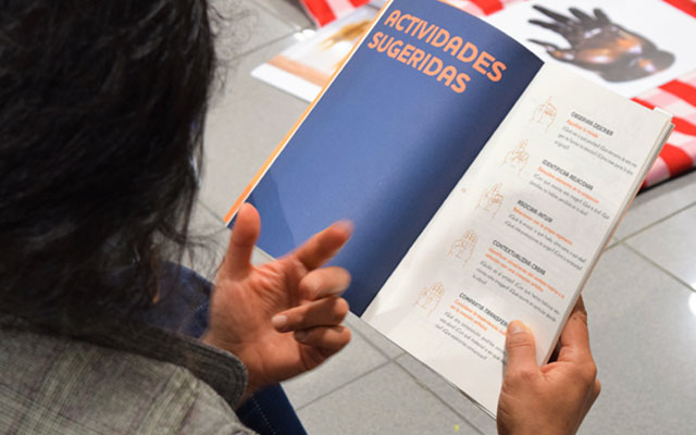 Taller para maestros en la Manzana Cultural 