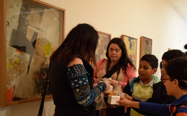 Taller para niños en el MAMU
