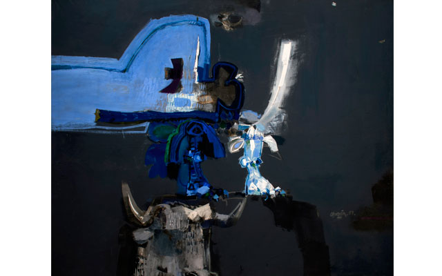 Torocóndor. Alejandro Obregón. Oleo sobre tela, 174 x 200 cm. 1961