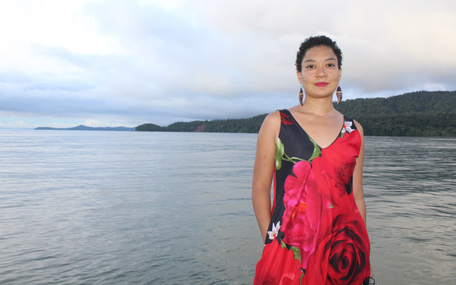 Gestora cultural Velia Vidal.