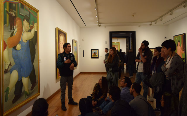 Visita del mes de enero de 2020 en el MAMU 