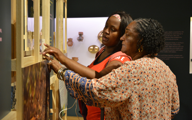 Parteras del Pacífico en el Museo del Oro