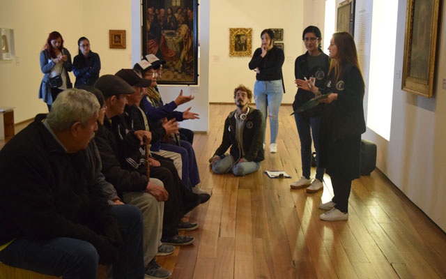 Recorrido en el Museo de Arte