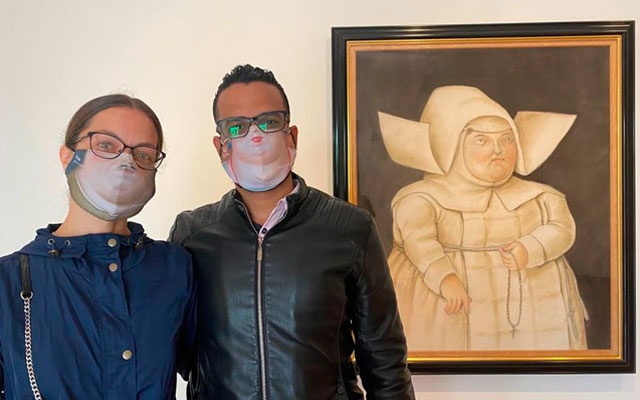 Visitantes del Museo Botero