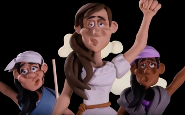 Glosario de la Independencia en plastilina: Voluntarias