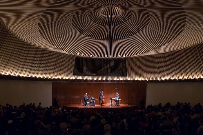Concierto de Alexis Cárdenas y Lucas Saboya Cuarteto ofrecido el domingo 26 de noviembre de 2017 en la Sala de Conciertos de la Biblioteca Luis Ángel Arango en Bogotá