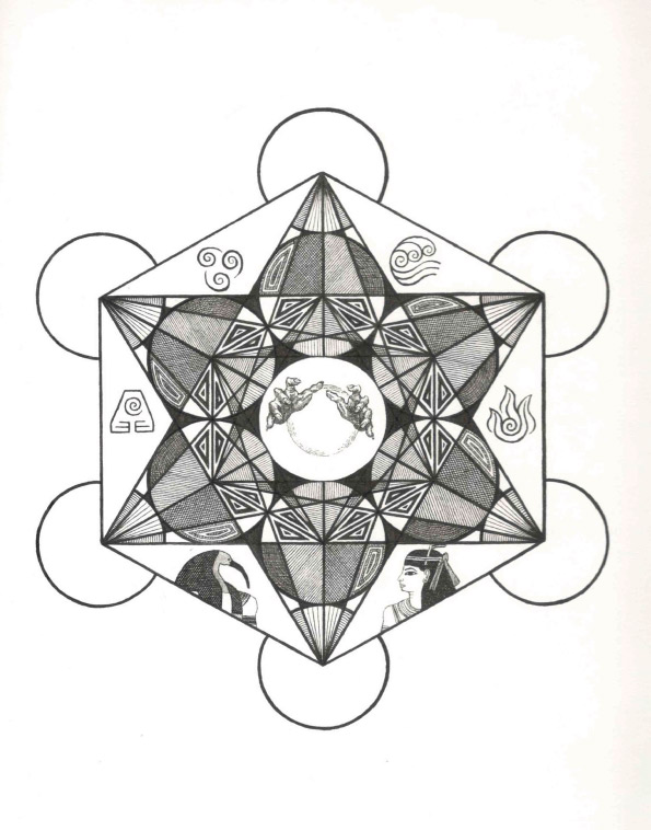 Literatura, simbolismo y teología. Carlos Alberto Ortiz Quiroga. Rapidógrafo sobre papel. 2021