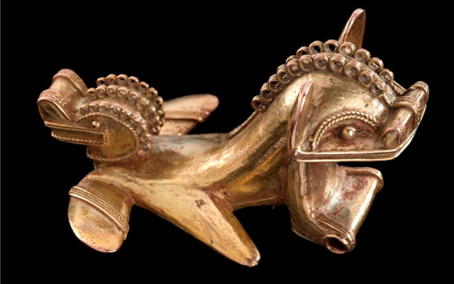 Colgante zoomorfo Tairona.