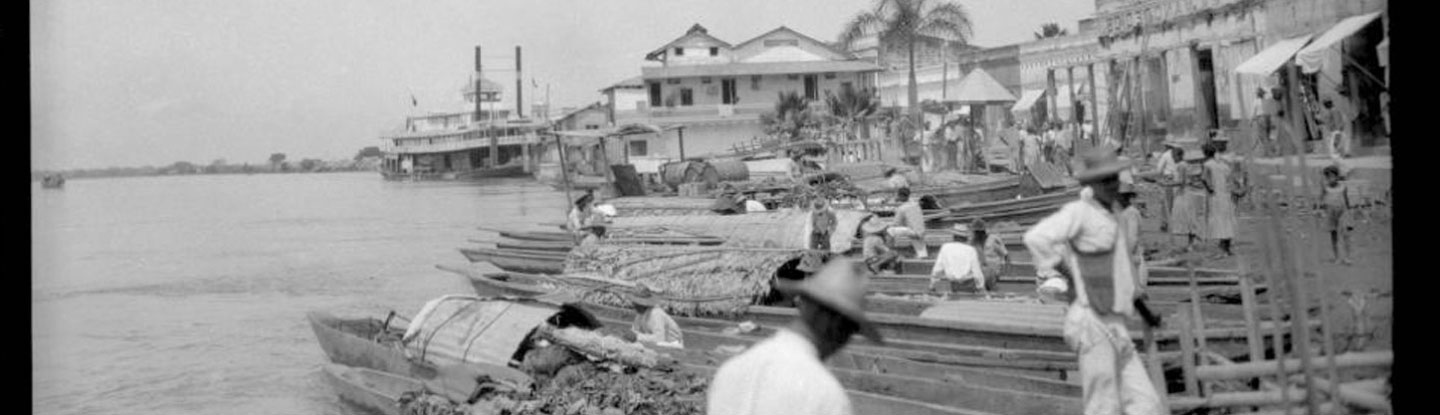 Foto de Gumersindo Cuéllar del puerto del Río Magdalena.