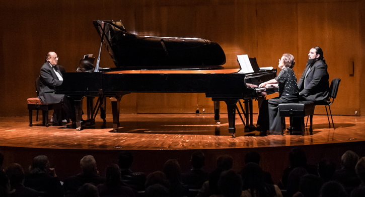 Concierto ofrecido por Blanca Uribe y Harold Martina el miércoles 10 de agosto de 2016 en la Sala de Conciertos de la Biblioteca Luis Ángel Arango.