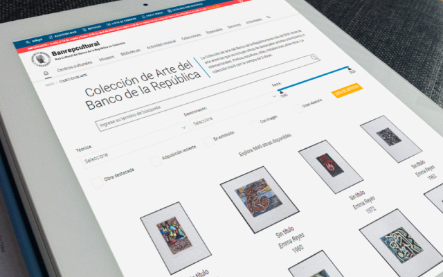 Colección de Arte del Banco de la República en línea