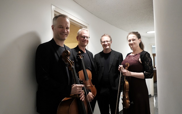 Concierto ofrecido por el Cuarteto Fauré (Alemania) en la Sala de Conciertos de la Biblioteca Luis Ángel Arango el pasado jueves 7 de junio de 2018. 
