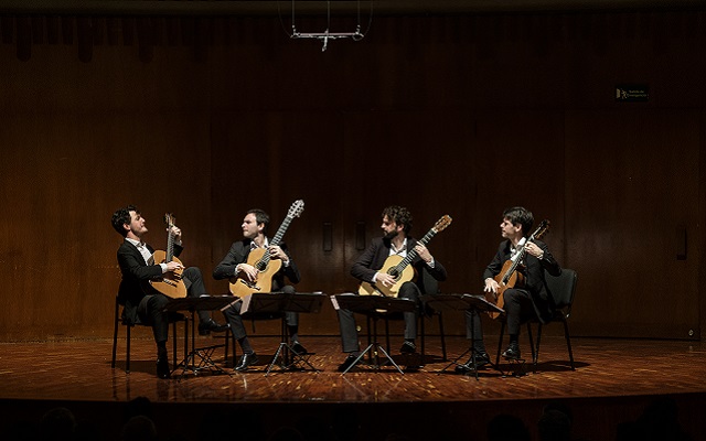 Concierto ofrecido por el Cuarteto Éclisses el domingo 24 de febrero del 2019 en la Sala de Conciertos de la Biblioteca Luis Ángel Arango en Bogotá. 