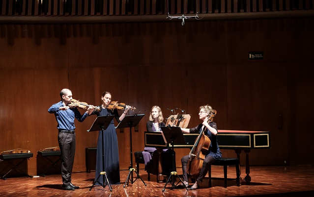 Concierto de Der Musikalische Garten realizado el domingo 15 de septiembre en la Sala de Conciertos de la Biblioteca Luis Ángel Arango 