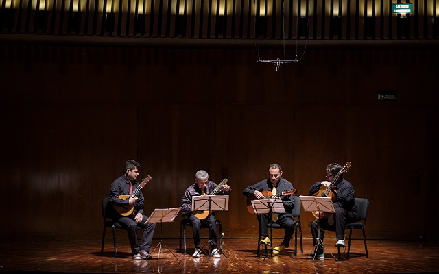 Concierto ofrecido por el Cuarteto Colombiano el domingo 9 de septiembre de 2018 en la Sala de Conciertos de la Biblioteca Luis Ángel Arango en Bogotá. 