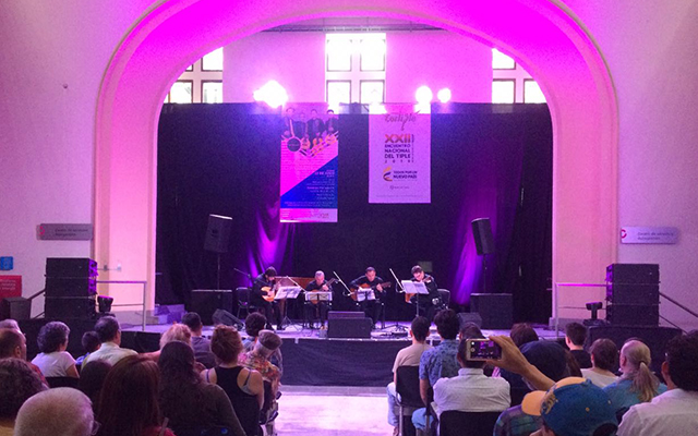 Presentación del Cuarteto Colombiano en Medellín