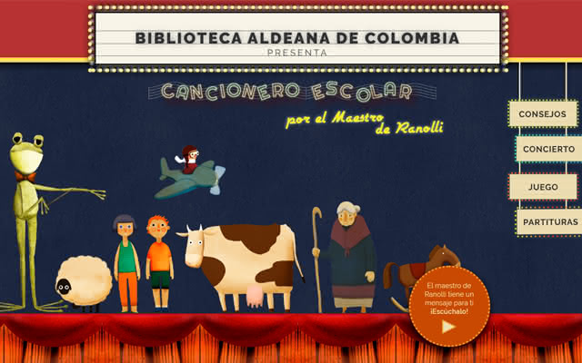 Proyecto digital: Cancionero Escolar - www.banrepcultural.org/cancionero