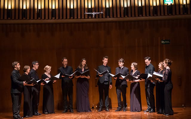 Concierto de Stile Antico realizado en la Sala de Conciertos de la Biblioteca Luis Ángel Arango el domingo 15 de abril de 2018. 