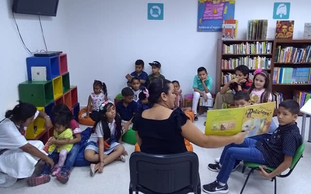 Lectura en familia en Valledupar 