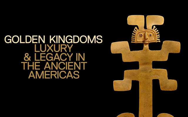 Imagen oficial de la exposición "Reinos de oro: el arte suntuario y el legado de la América precolombina" en el Museo Metropolitano de Nueva York. 