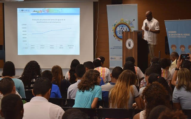 Foro ambiental sobre el Día Mundial del Agua en el Centro Cultural de San Andrés