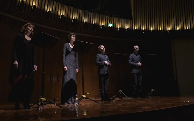 Concierto de Vocalconsort Berlin realizado el martes 27 de marzo de 2018 en la Sala de Conciertos de la Biblioteca Luis Ángel Arango como parte de la programación de la Temporada Nacional de Conciertos 2018.