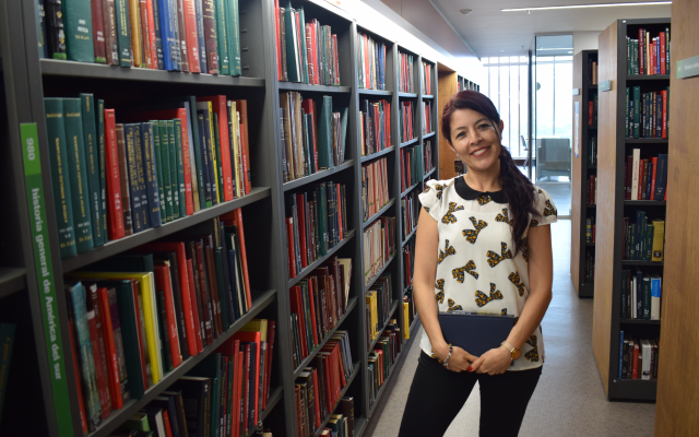 Ivonne Paola Mendoza Niño, gerente del Centro Cultural del Banco de la República de Manizales.