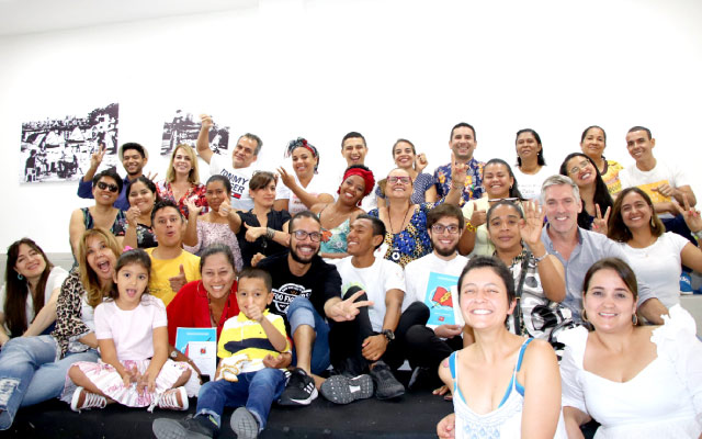 Mediadores culturales del proyecto La Paz se toma la palabra se dieron cita en la capital del Atlántico para vivir la experiencia PRE-TEXTOS.