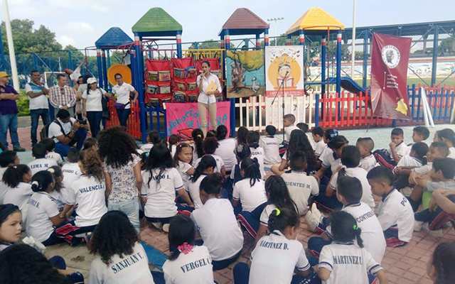 Lectura al parque en Valledupar