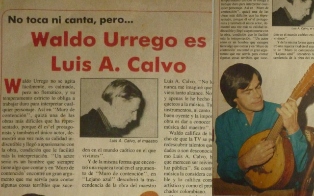 Cuando los músicos se convierten en personajes de telenovelas