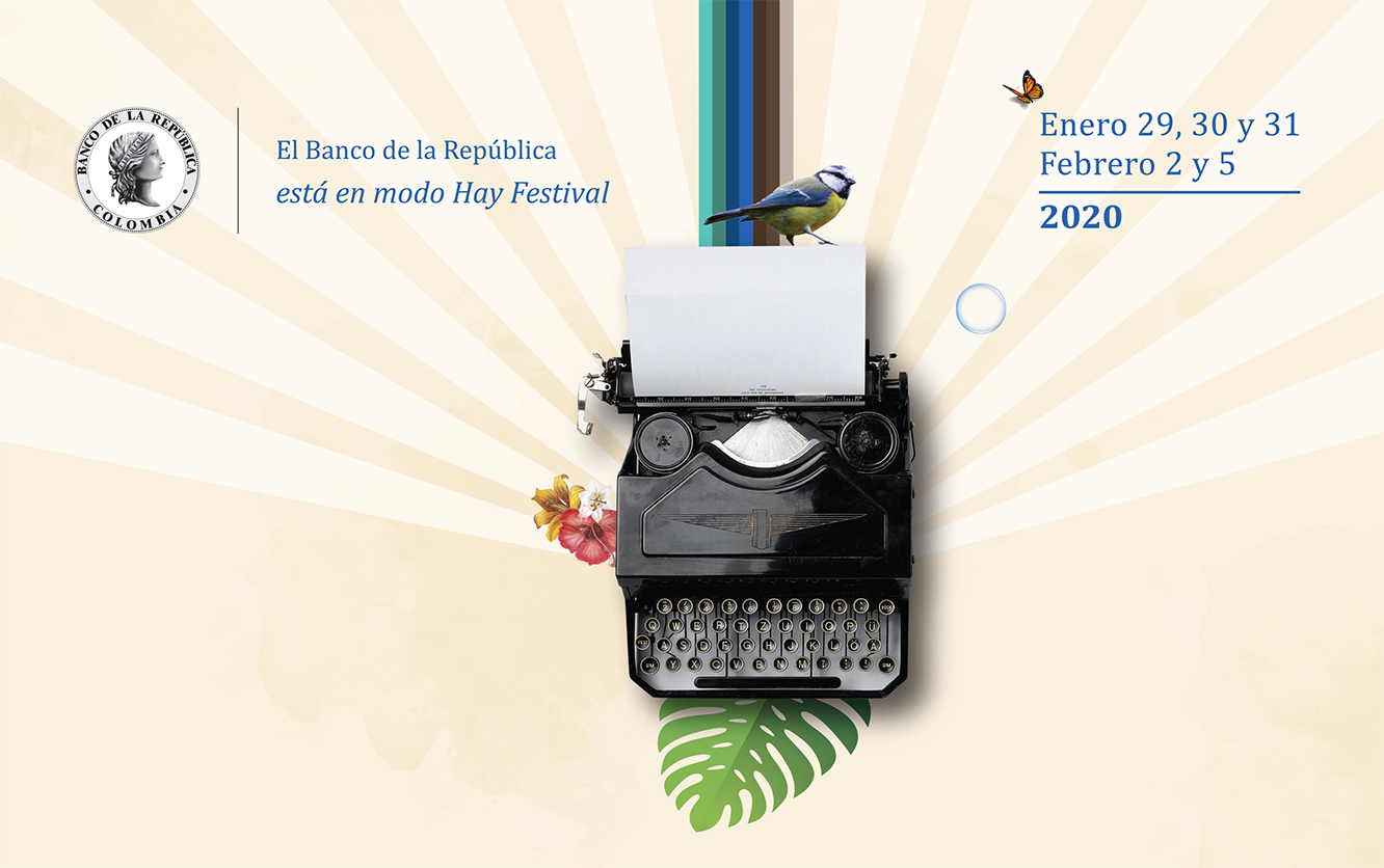 El Banco de la República está en modo Hay Festival.