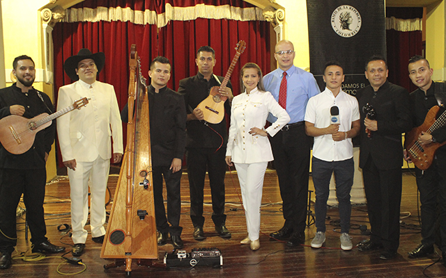 Palo Cruza'o, agrupación de música llanera. Concierto en el Conservatorio del Tolima. 